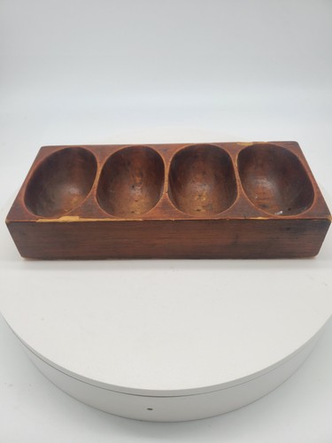 Antique wood coin sorting - antique,