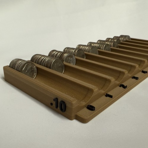 Dime sorting tray - dime,