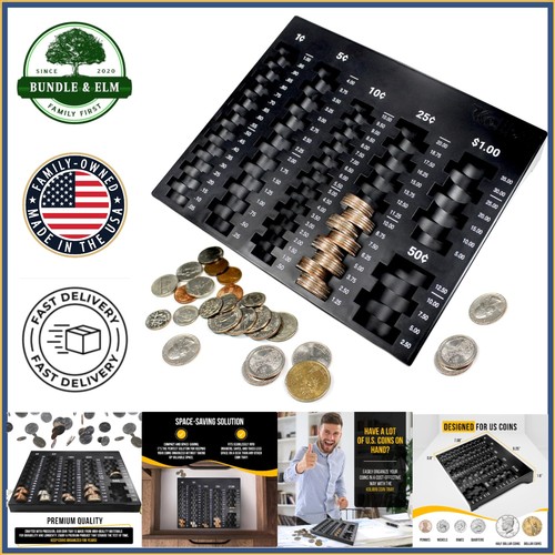 Coin sorting tray - sorting, 6