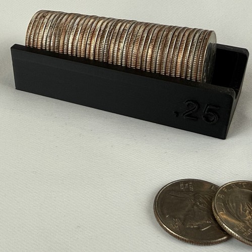 Quarter sorting tray coin - quarter,
