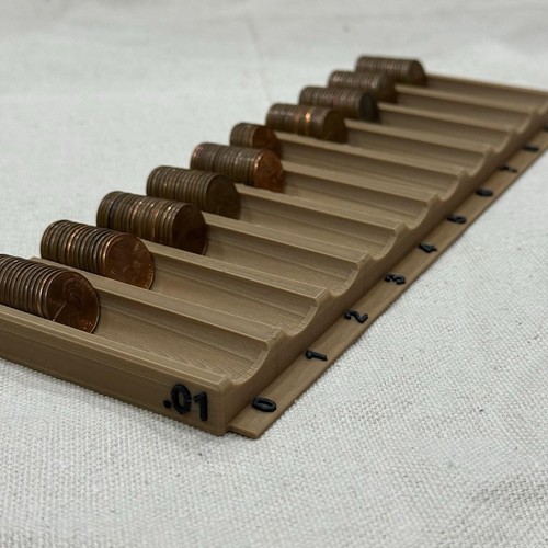 Penny hunting tray year sorter - penny,