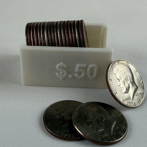 Half dollar sorting tray - sorting, coin