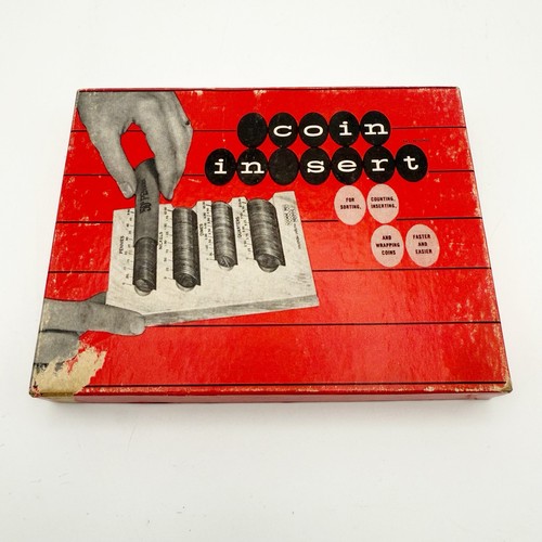 Vntg coin insert - coin,