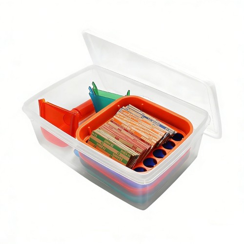Educational coin sorting - educational, set