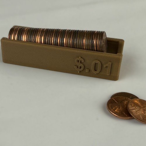 Penny sorting and collecting - sorting,