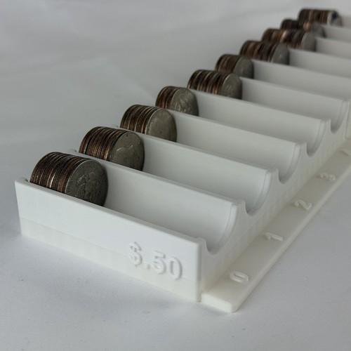 Half dollar sorting - sorting, 10