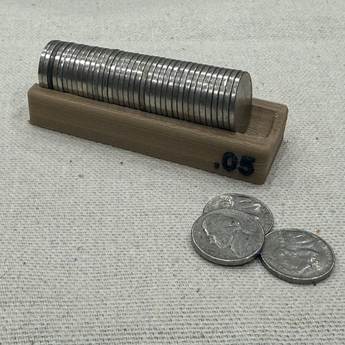Nickel coin sorter - nickel, tray